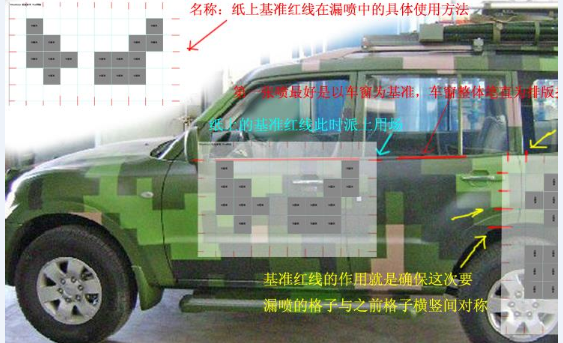 山西车辆迷彩喷涂,设备迷彩漆翻新